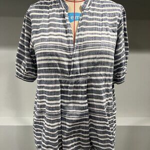 J Crew Cotton striped top. Used for maternity. Size Small.
